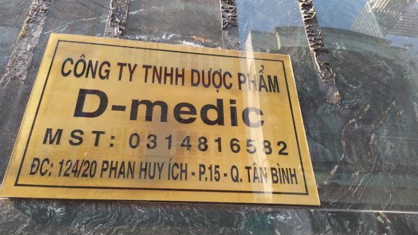 dia chi cong ty d-medic